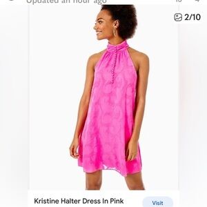 Lilly Pulitzer XXS Bright Pink dress